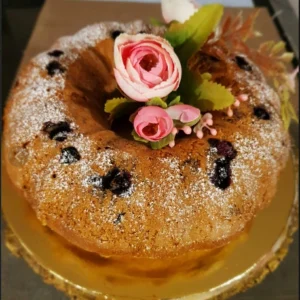 Blueberry Banana Walnut Cake FOR 1/2KG