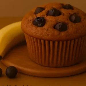 Banana Chocolate Chip Muffin Box of 4