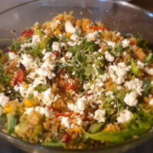 Mediterranean Quinoa & Feta Salad