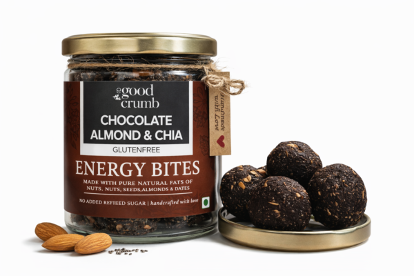 Chocolate Almond Chia Energy Bites