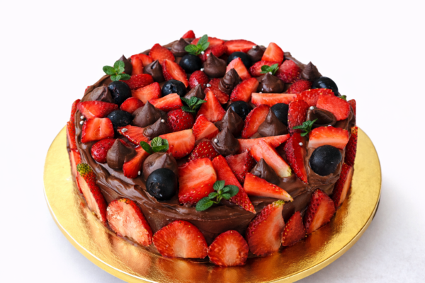Gluten-free Chocolate Strawberry Cake