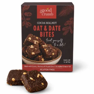 Cocoa Walnut Oat & Date Bites